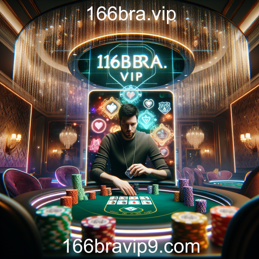 A Emoção do Poker Online no 166bra.vip